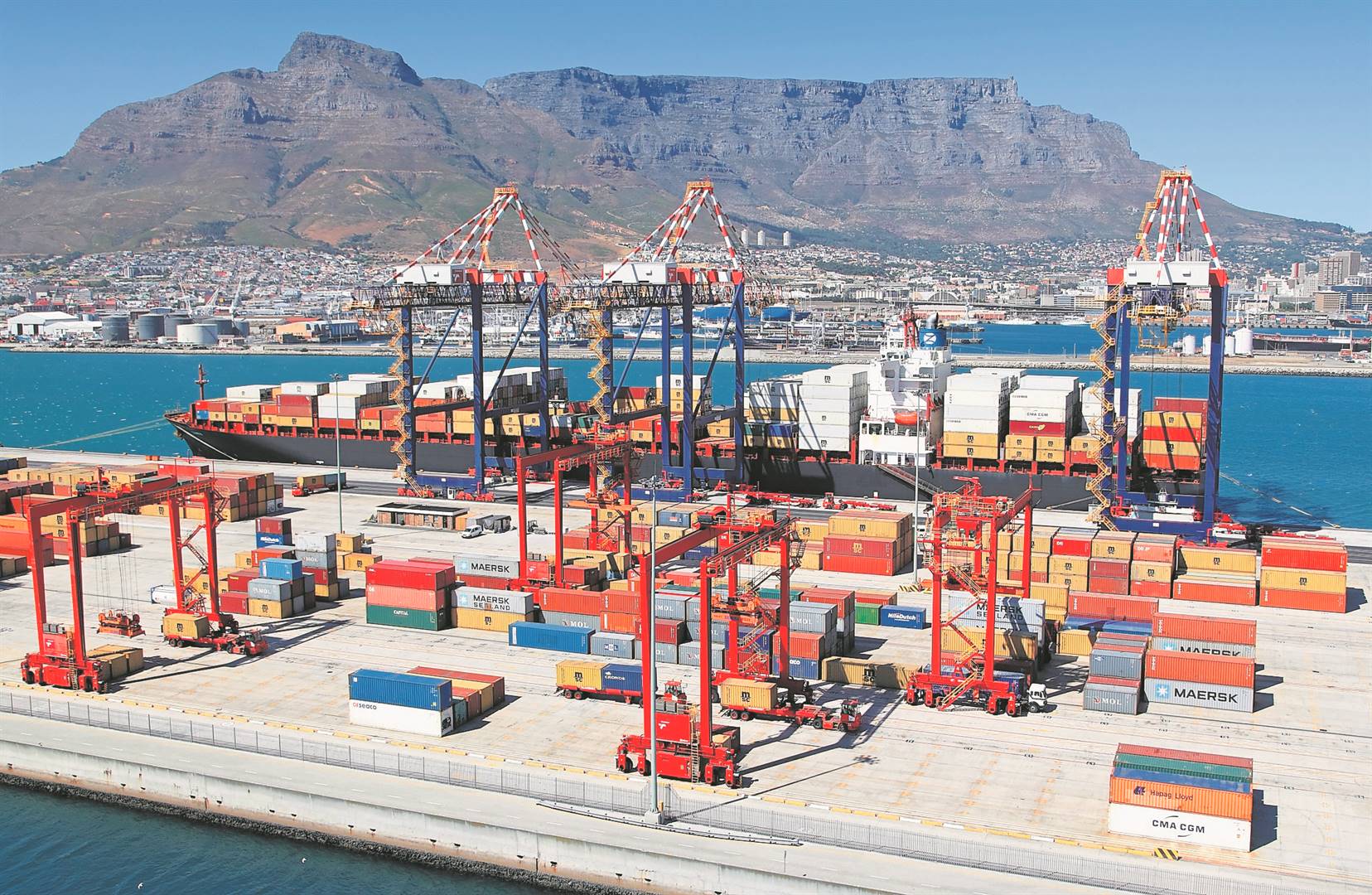 Afrique du Sud : les volumes de conteneurs progressent de 6,5 % sur l’exercice 2025/26 au Port du Cap
