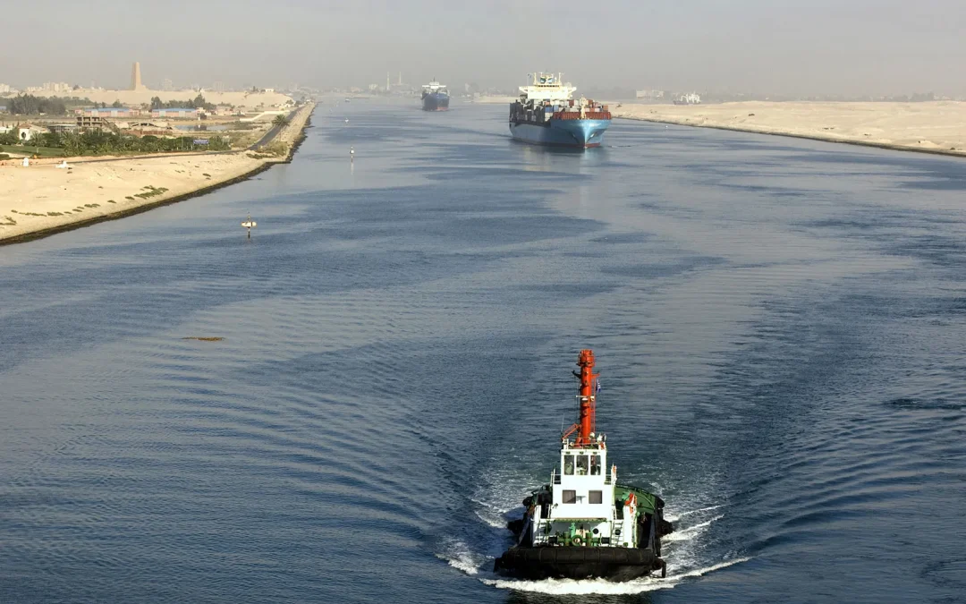 Transport maritime : le trafic du canal de Suez progresse, malgré des risques sécuritaires persistants