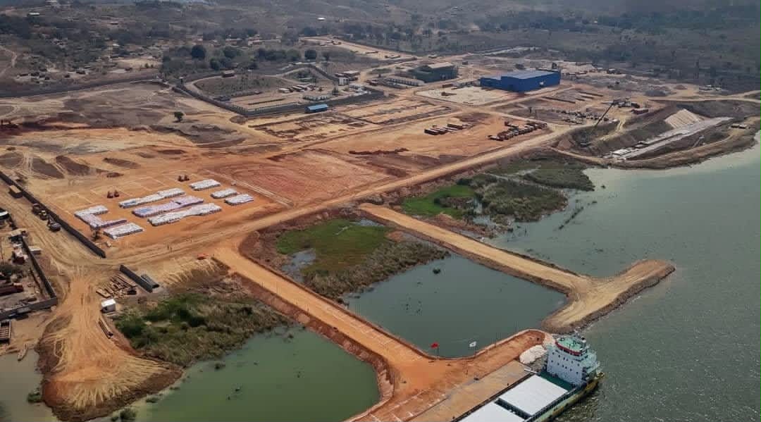 RDC : les travaux du port industriel de Kalemie se poursuivent dans la province du Tanganyika