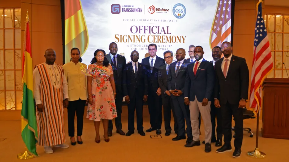 Guinée : Wabtec signe un contrat de plus de 700 millions de dollars pour les locomotives du TransGuinéen